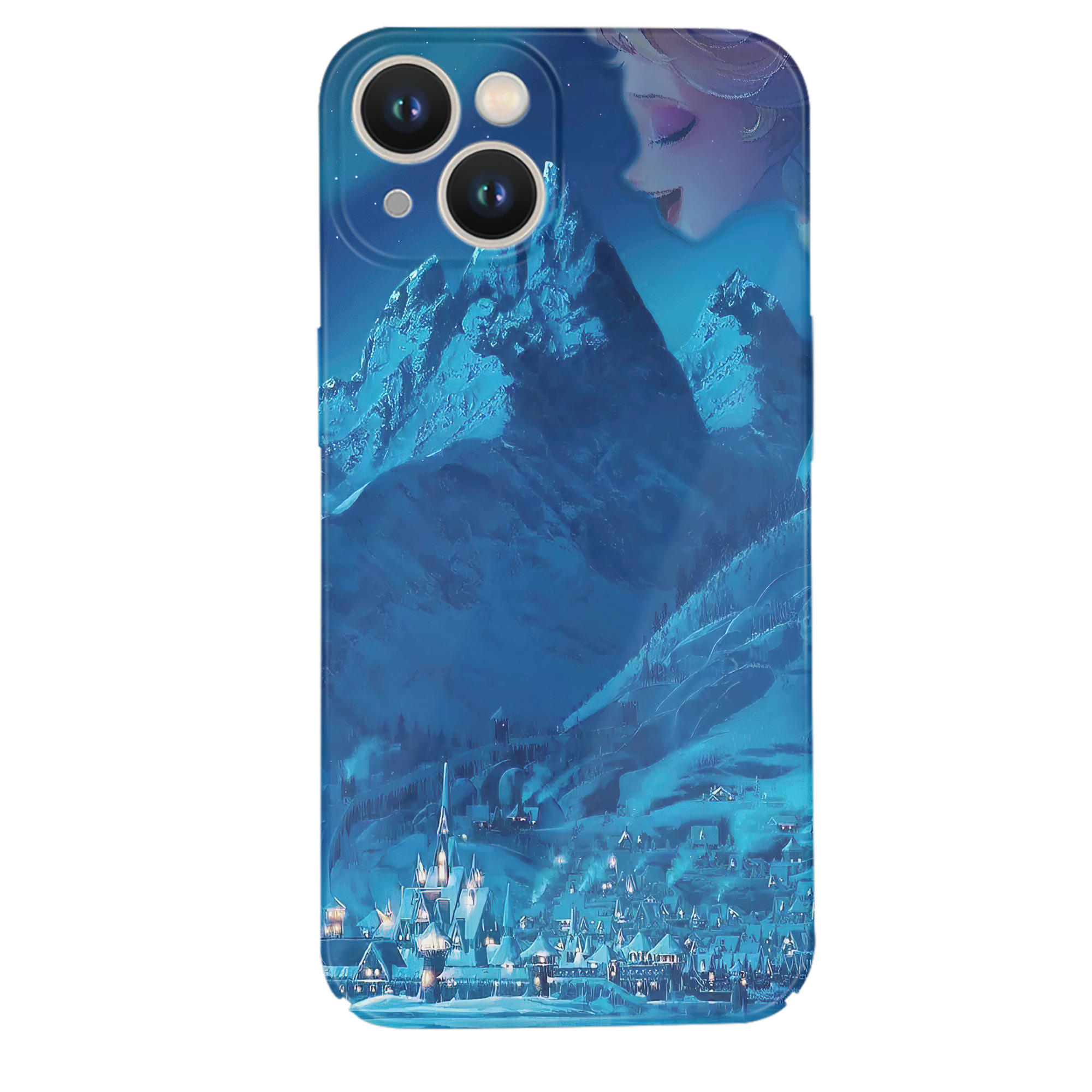 （画像用） アナと雪の女王 アンナ エルサ Frozen Anna Elsa 【iPhone 14シリーズ対応】ハードケース